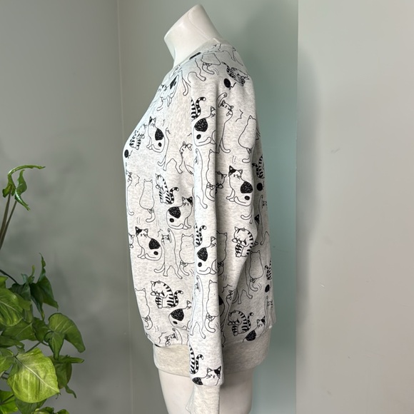 NWOT L.A Soul Cat Sweatshirt Women size medium - Picture 4 of 7